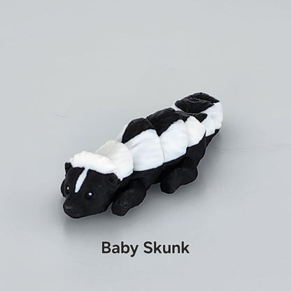 Mini Animal 3D Print Articulated Figurines Toys - Home Decor for Kids and Adults