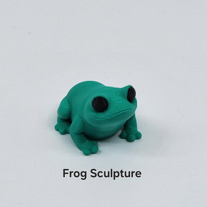 Mini Animal 3D Print Articulated Figurines Toys - Home Decor for Kids and Adults