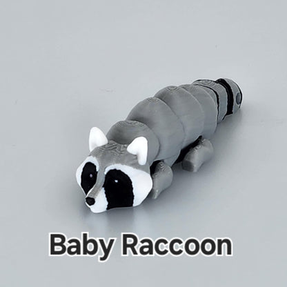 Mini Animal 3D Print Articulated Figurines Toys - Home Decor for Kids and Adults