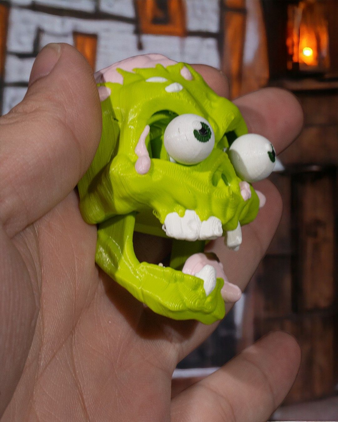 Zombie Keychain