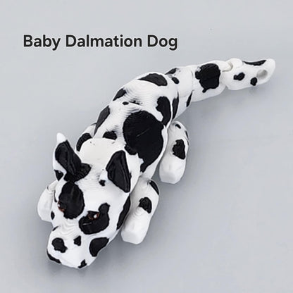 Mini Animal 3D Print Articulated Figurines Toys - Home Decor for Kids and Adults