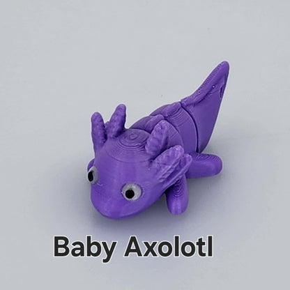 Mini Animal 3D Print Articulated Figurines Toys - Home Decor for Kids and Adults